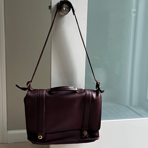 Vintage Coach Dark Brown Messenger bag - Picture 10 of 10